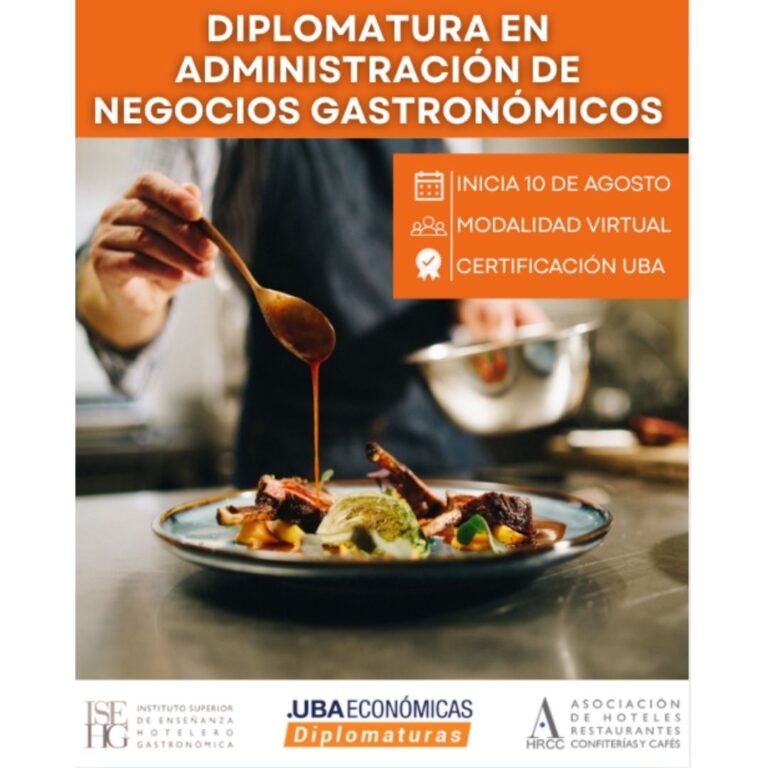Diplomatura en Administración de Negocios Gastronómicos