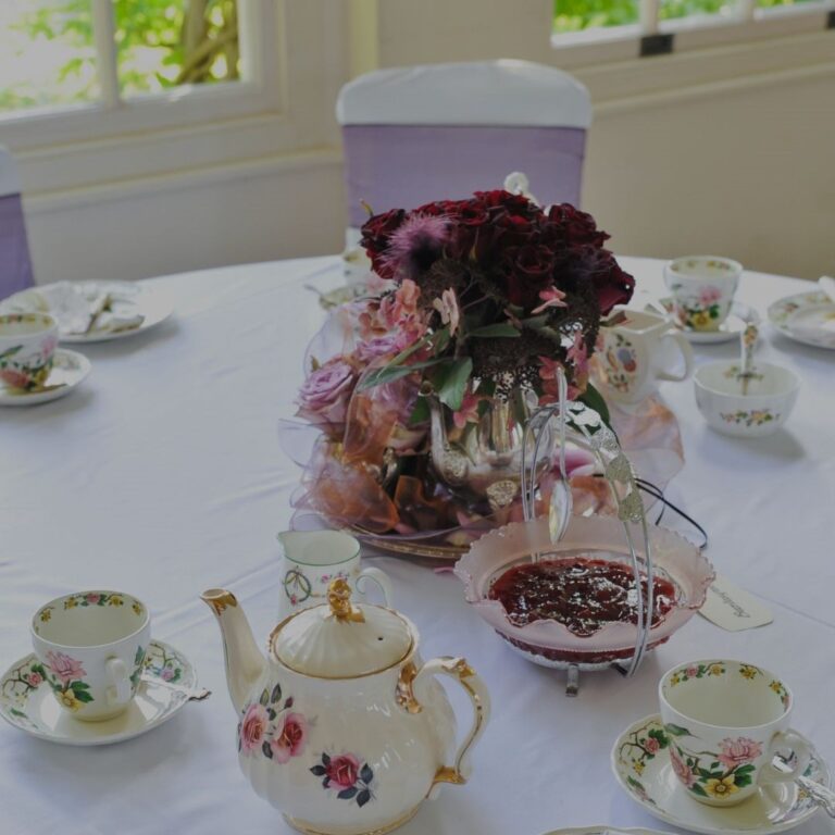 Etiqueta en Mesas de Té